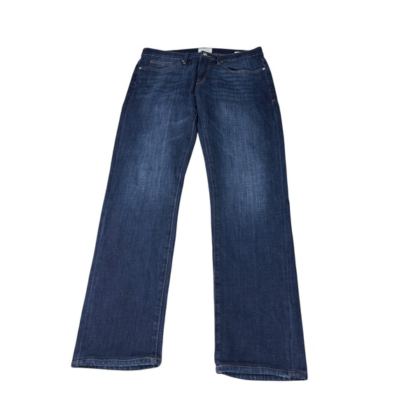 Frame Other - Frame LHomme Slim Jeans Mens 34X31 Baltic Dark Wash Blue Denim LMH0467